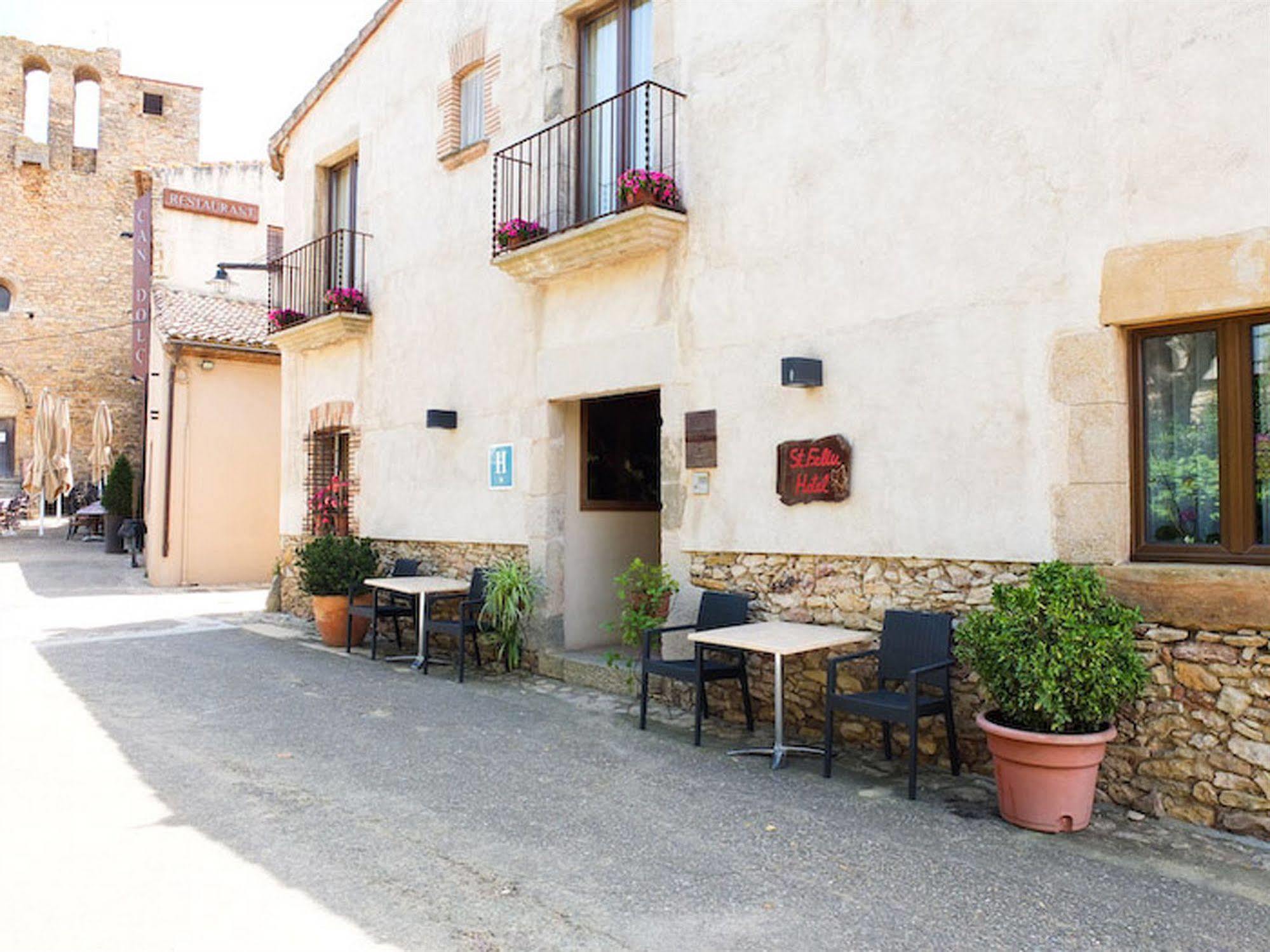 Hotel Sant Feliu Sant Feliu de Boada Exteriör bild